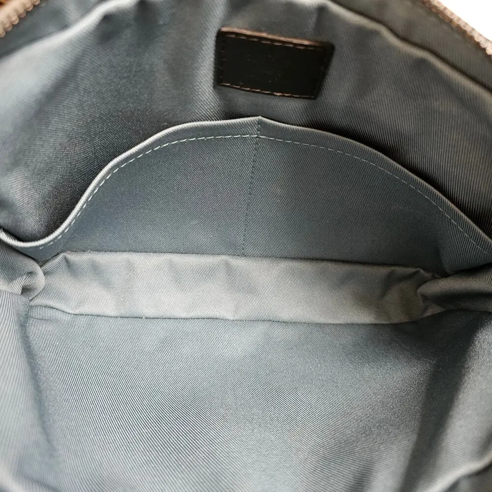 Louis Vuitton Damier Graphite Canvas Men's Crossbody Messenger Bag Black
